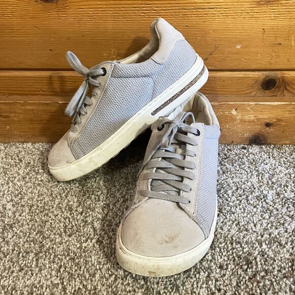 Birkenstock Bend Low Canvas-Suede Whale Gray Size 6 - Picture 2 of 8